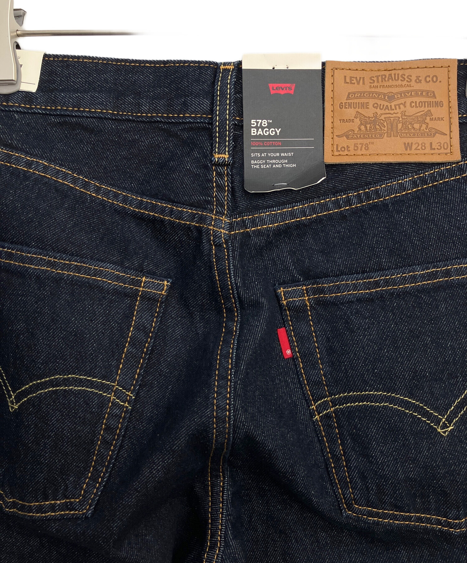 中古・古着通販】LEVI'S (リーバイス) 578™ バギージーンズ ダーク