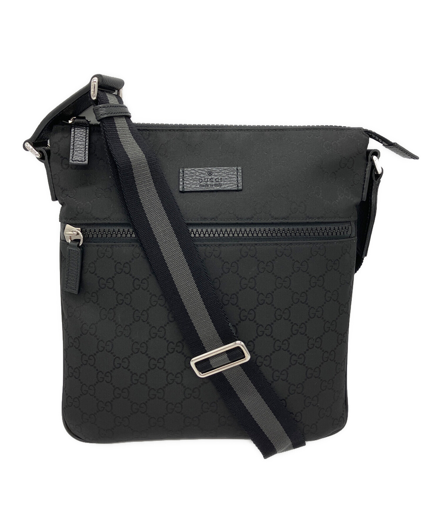 中古・古着通販】GUCCI (グッチ) ショルダーバッグ ブラック｜ブランド