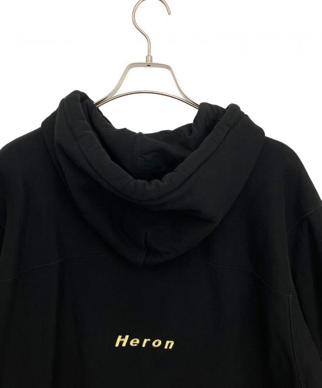 中古・古着通販】HERON PRESTON (ヘロンプレストン) パーカー ブラック
