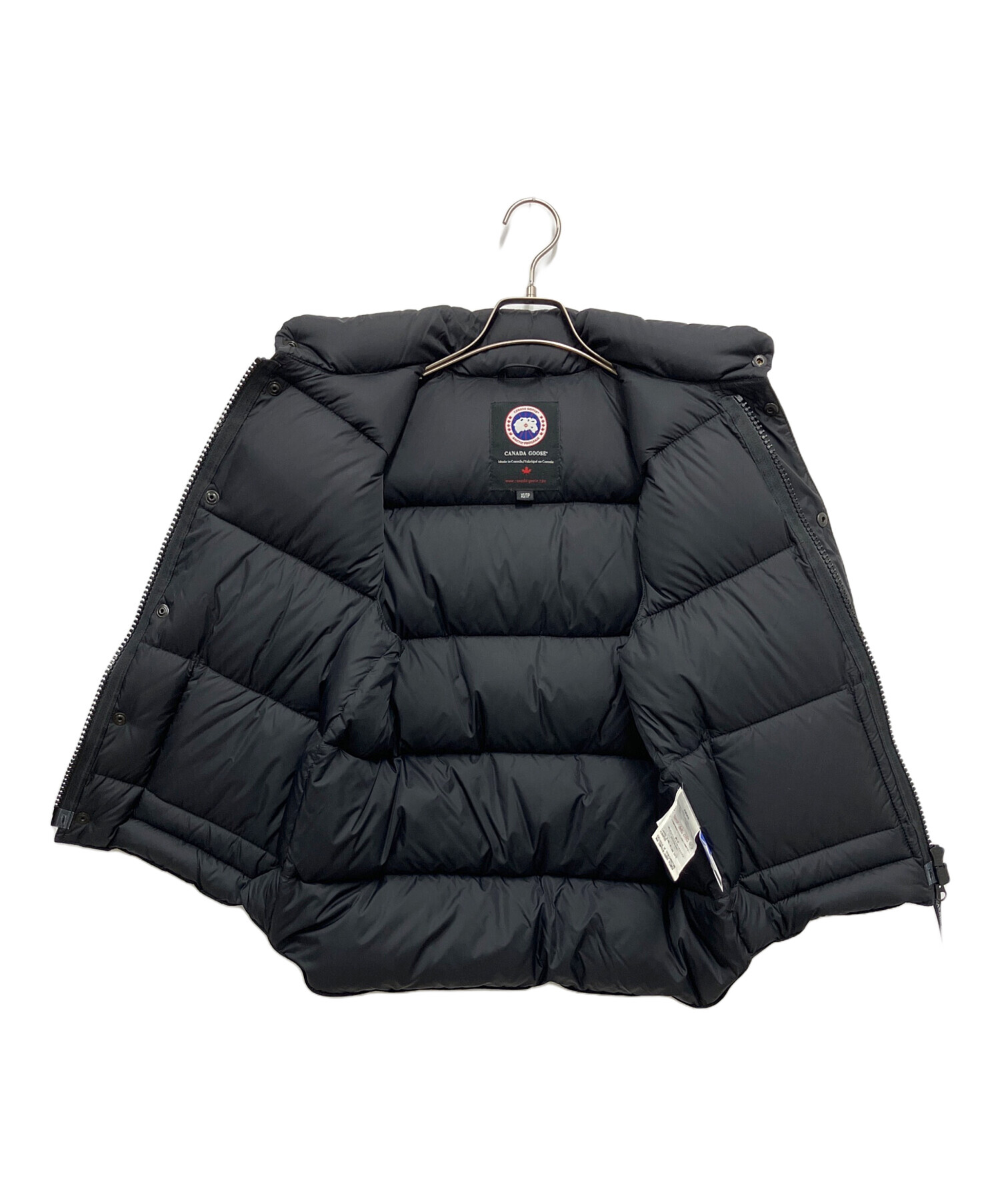 【新品未使用】カナダグース ブラック ダウンベストXS 中古・古着通販】CANADA GOOSE (カナダグース) ダウンベスト ブラック