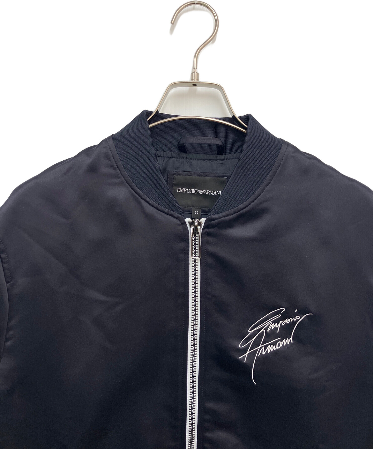 新品タグ付き✨【エンポリオアルマーニ】ジャケット 綿100% ネイビー 52 中古・古着通販】EMPORIO ARMANI (エンポリオ アルマーニ) ブルゾン