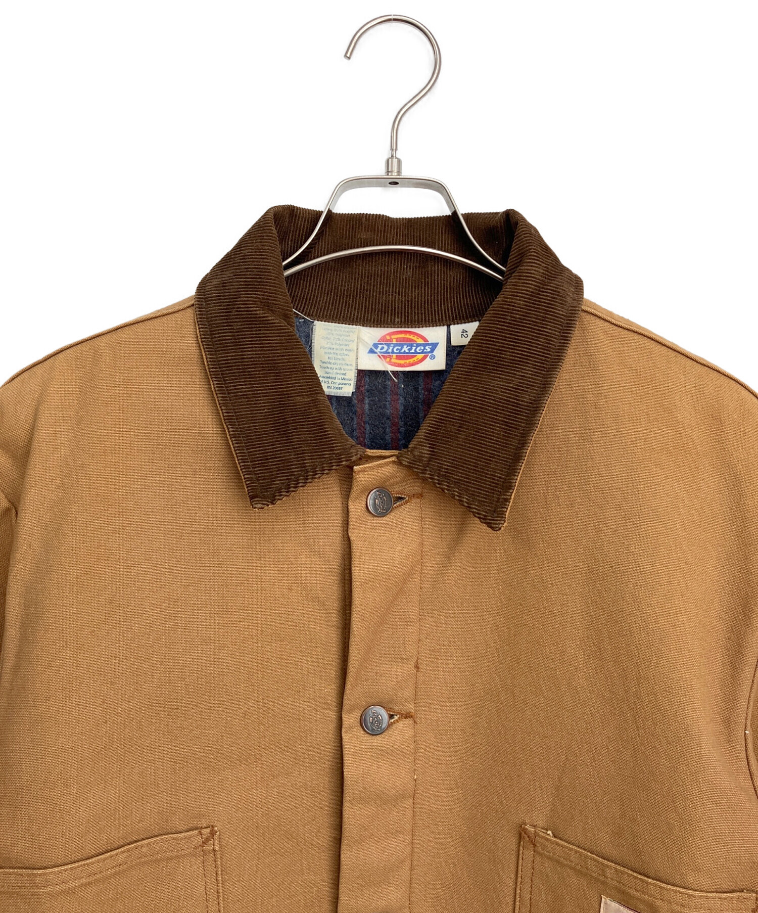 ディッキーズ　カバーオール　古着 中古・古着通販】Dickies (ディッキーズ) カバーオール ベージュ