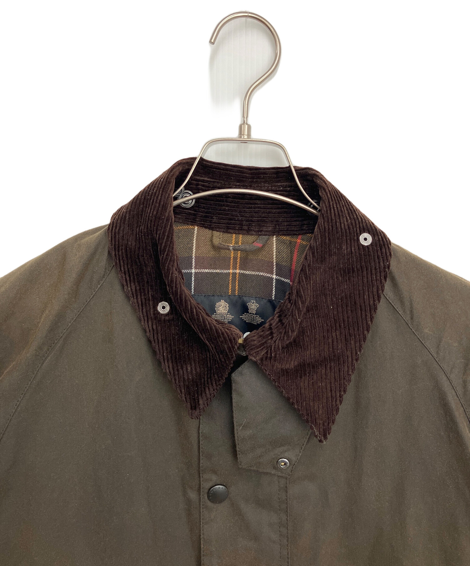 dogwood【新品未使用‼️】 オイルドジャケット オリーブ 中古・古着通販】Barbour (バブアー) オイルドジャケット ブラウン