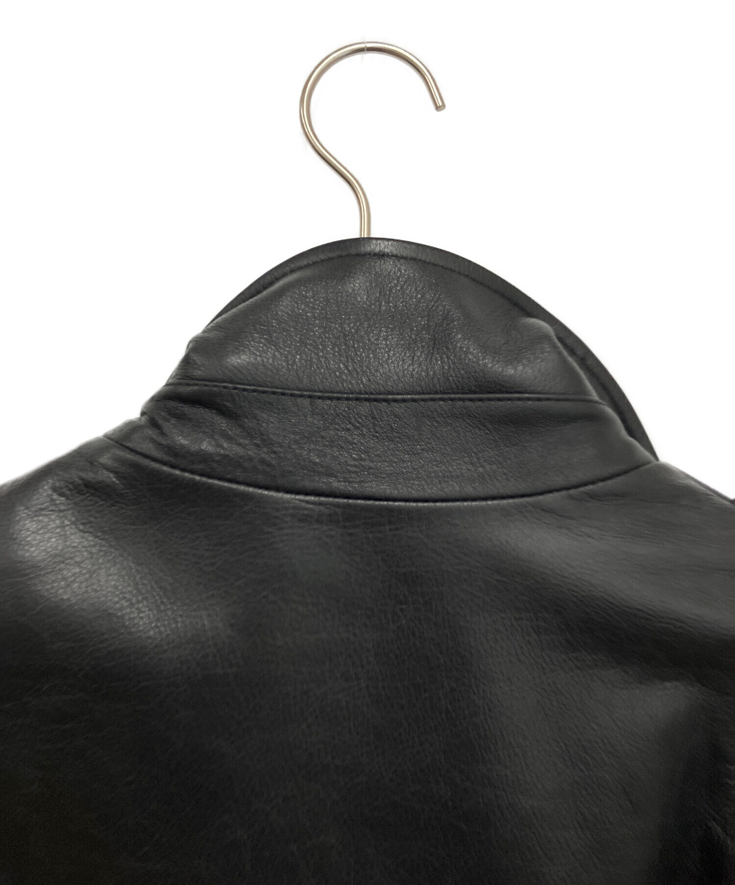 中古・古着通販】COACH (コーチ) ダブルライダースジャケット ブラック