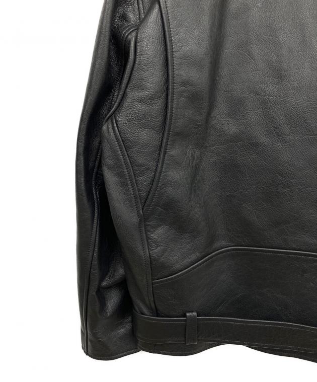 中古・古着通販】COACH (コーチ) ダブルライダースジャケット ブラック