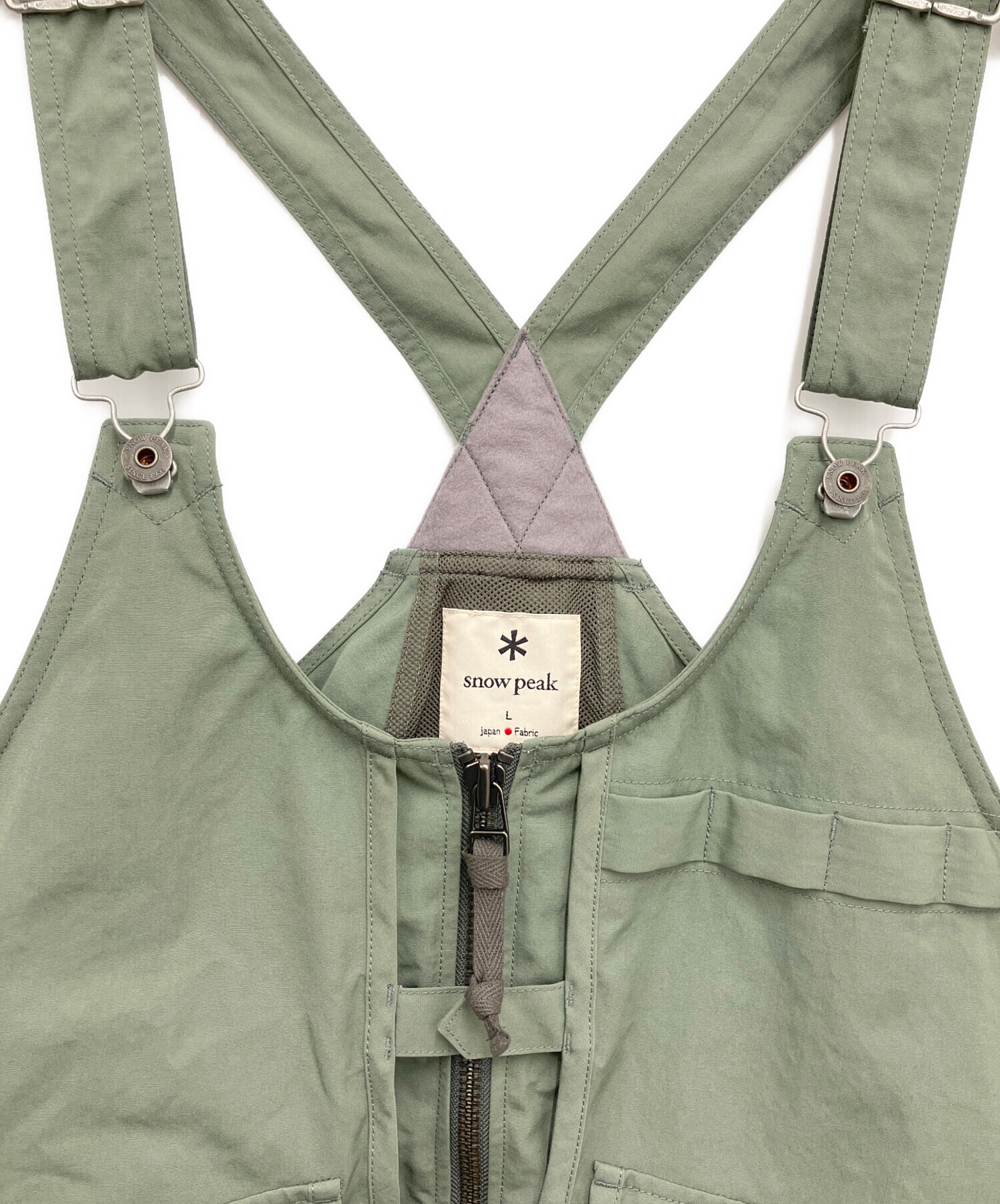 中古・古着通販】Snow peak (スノーピーク) TAKIBI Weather Cloth Vest