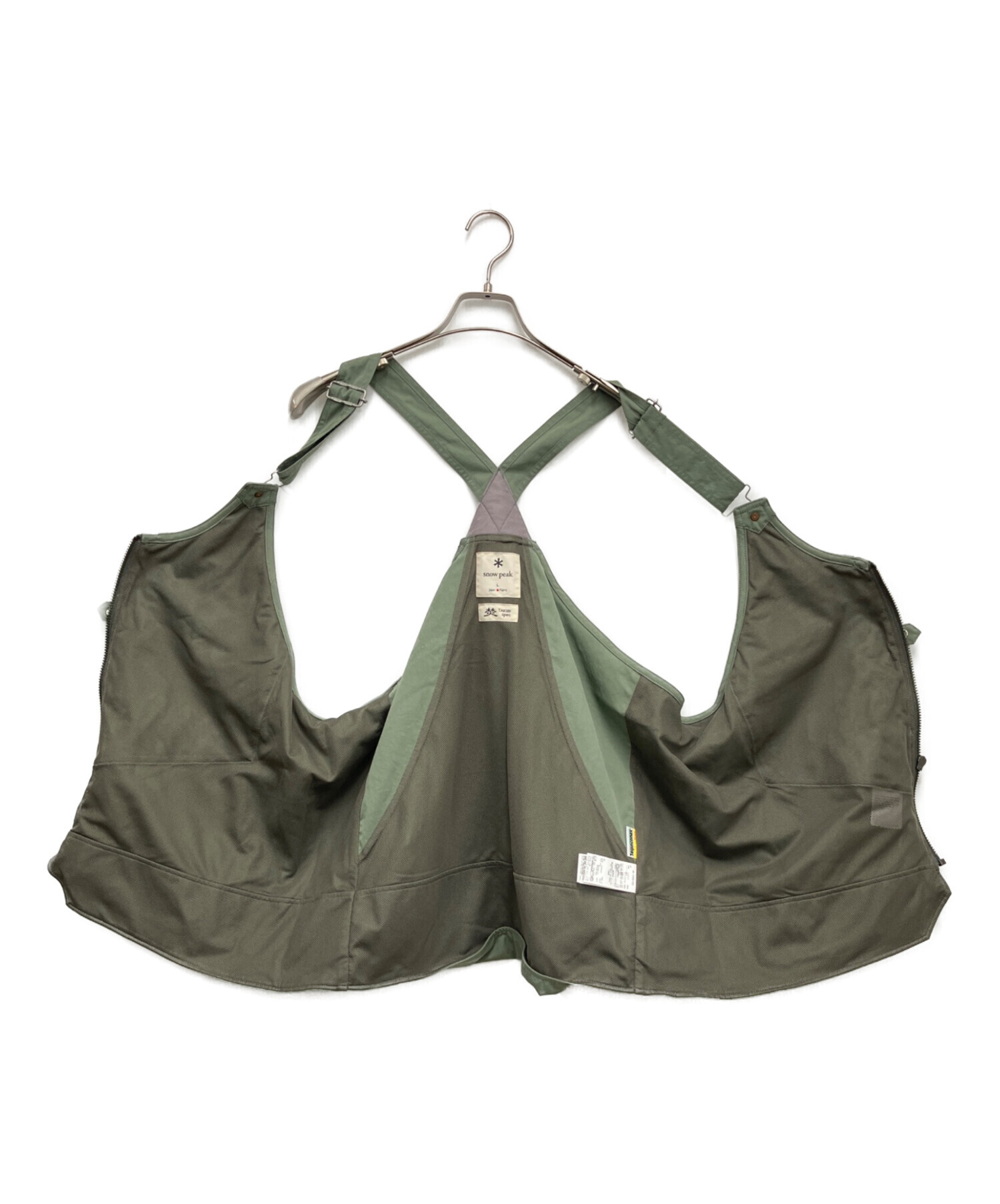 中古・古着通販】Snow peak (スノーピーク) TAKIBI Weather Cloth Vest