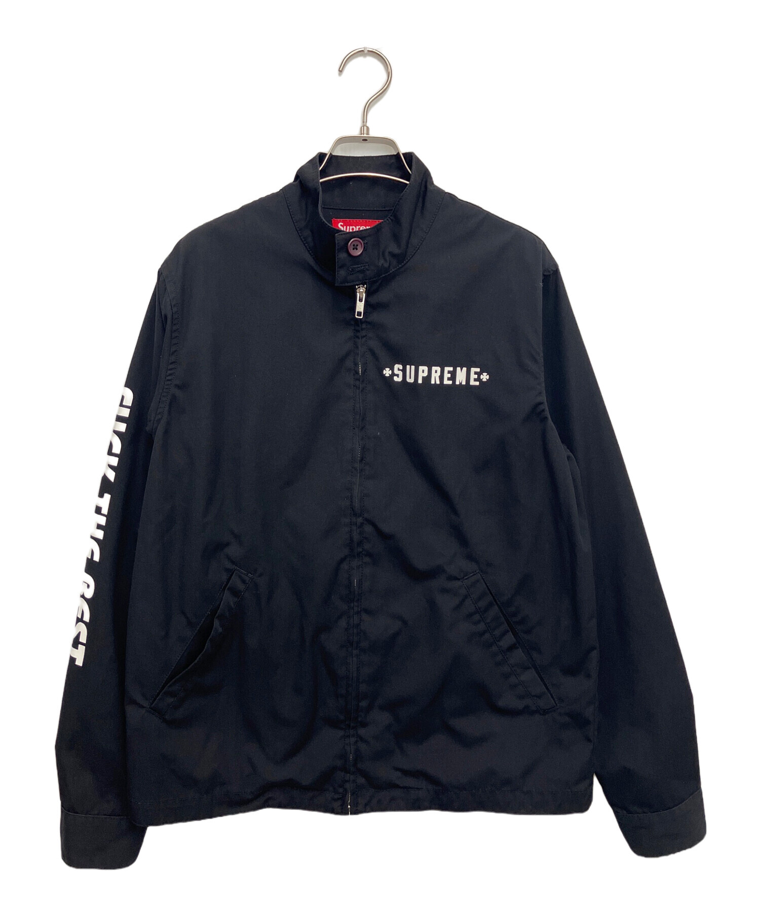 中古・古着通販】SUPREME (シュプリーム) スイングトップ ブラック