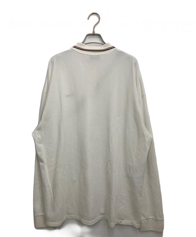 中古・古着通販】MIU MIU (ミュウミュウ) 長袖ポロシャツ ホワイト