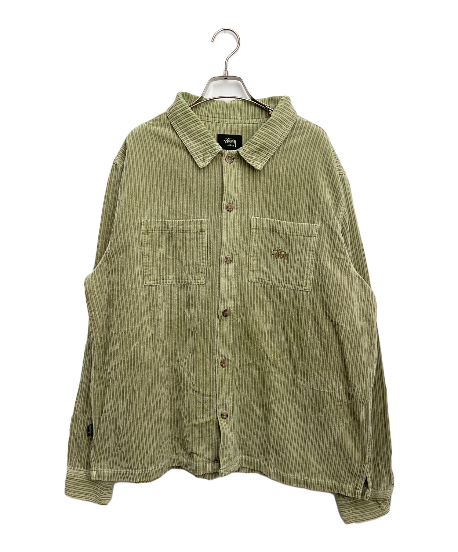 OLD STUSSY 襟コーデュロイ ワークジャケット 90s 00s USA コーデュロイジャケット ステューシー OLD STUSSY⁄Boa 90～00s メンズ