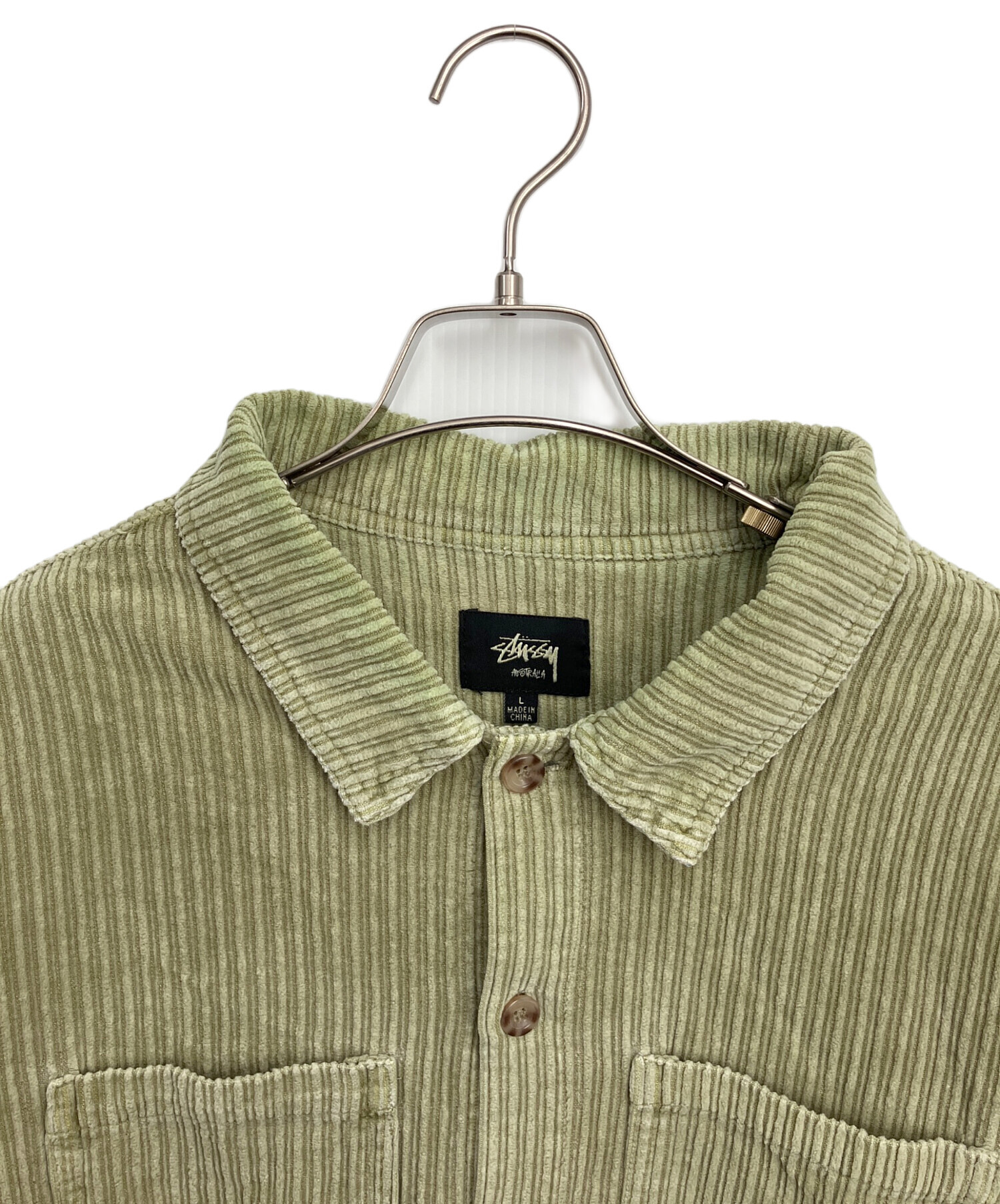 c*a様 【S】STUSSYコーデュロイスーツベージュ新品未使用セットアップ
