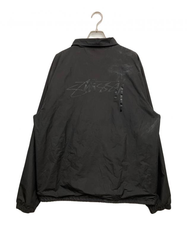中古・古着通販】stussy (ステューシー) コーチジャケット ブラック