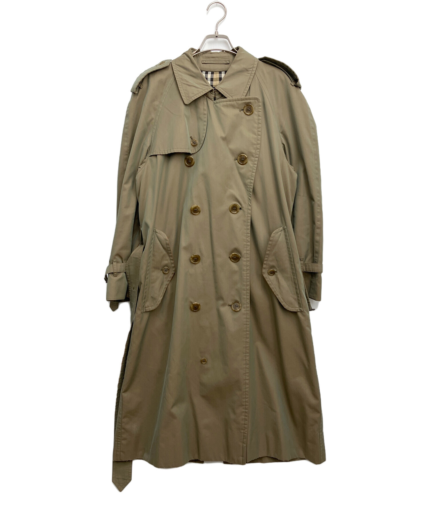 70's Burberrys トレンチコート オリーブ 中古・古着通販】Burberry's (バーバリーズ) トレンチコート オリーブ