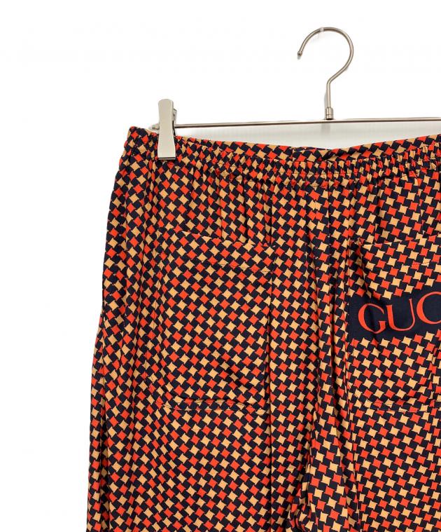 GUCCI グッチ GG柄 ハーフパンツ RED 中古・古着通販】GUCCI (グッチ) ハーフパンツ レッド サイズ:48
