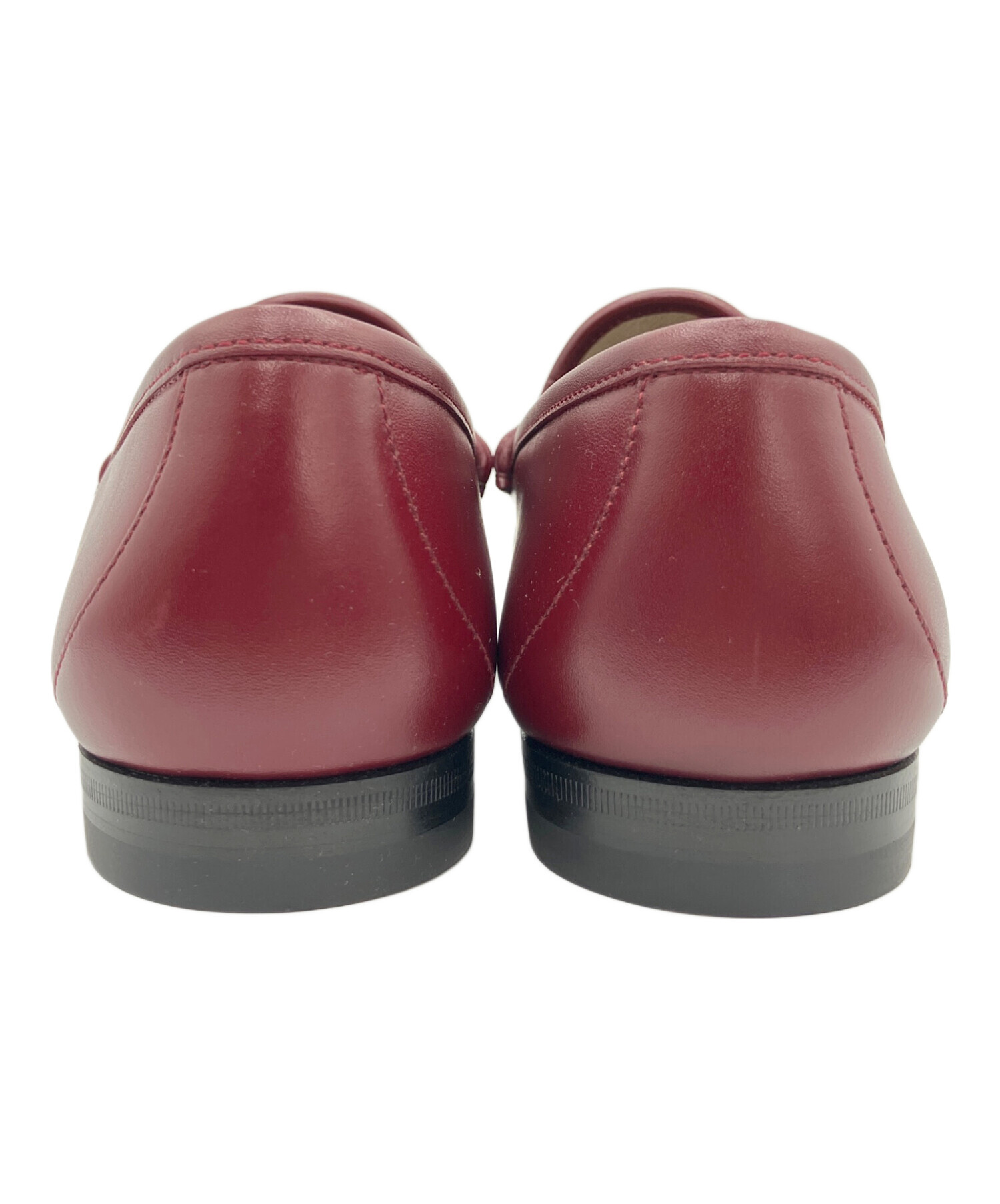 GUCCI ホースビット ローファー 37 レッド エナメルレザー 中古・古着通販】GUCCI (グッチ) ホースビット 1953 ローファー レッド