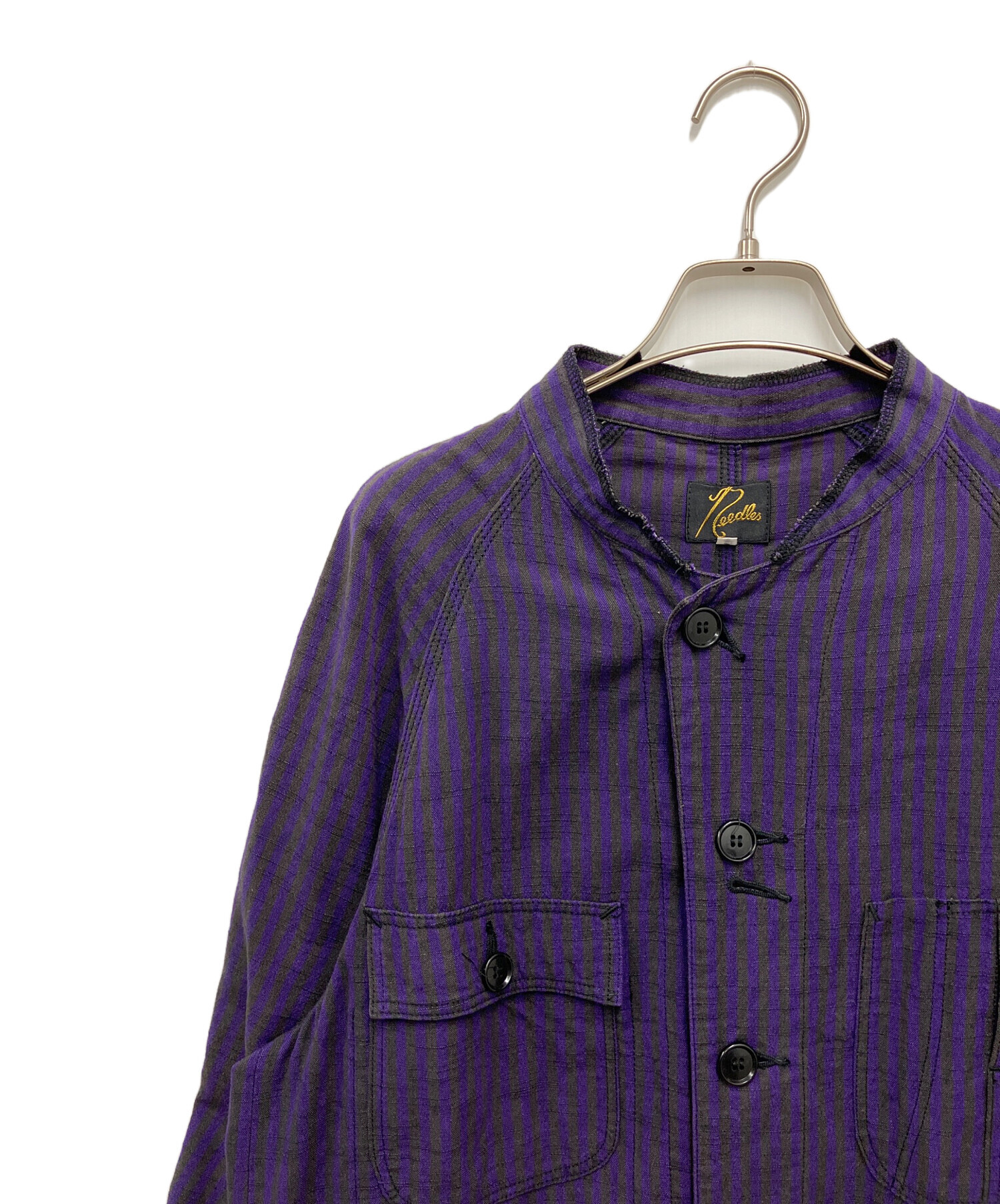 Needles x Smith's カバーオール パープル L 古着 中古・古着通販】Needles (ニードルズ) カバーオール ネイビー サイズ