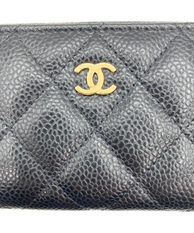 CHANEL パース　ジップ 中古・古着通販】CHANEL (シャネル) クラシックジップコインパース