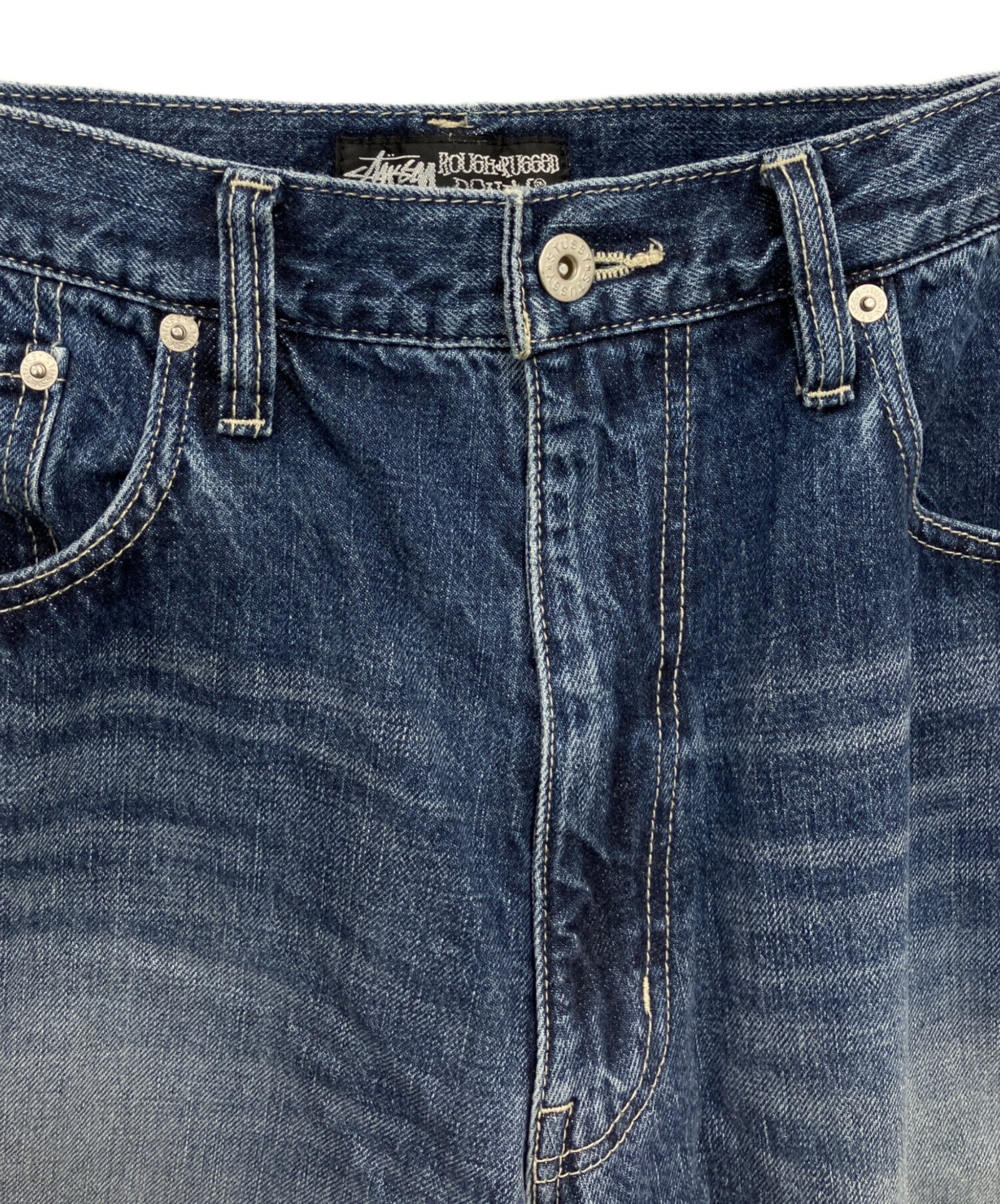 中古・古着通販】stussy (ステューシー) デニムパンツ インディゴ