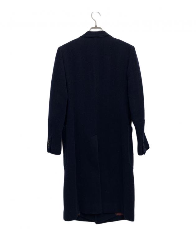 中古・古着通販】Ujoh (ウジョー) チェスターコート ネイビー サイズ:2