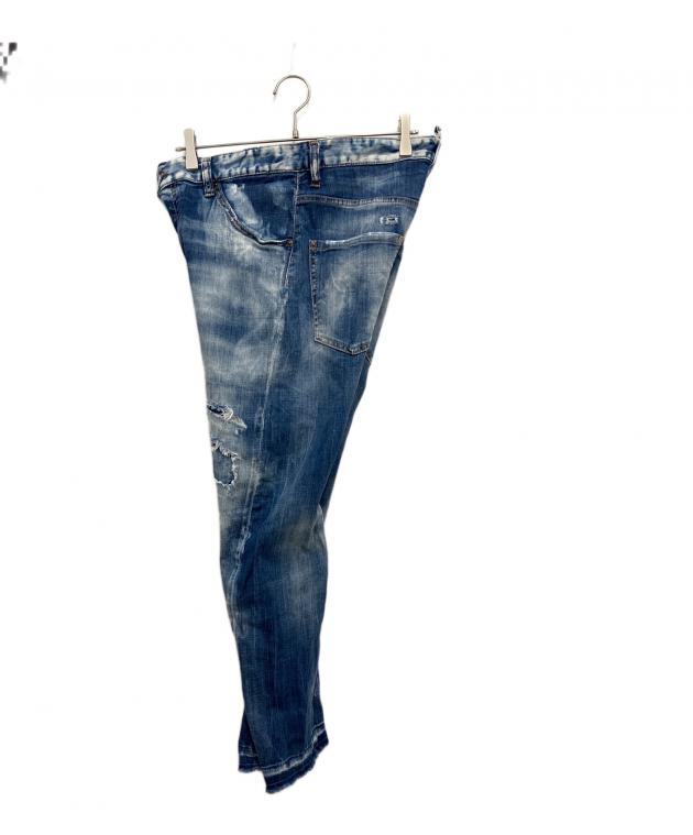 中古・古着通販】DSQUARED2 (ディースクエアード) デニムパンツ ブルー