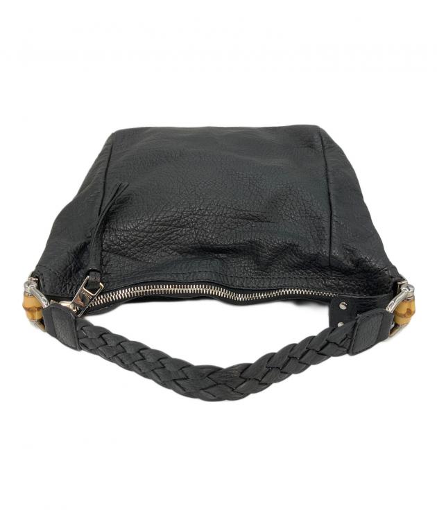 中古・古着通販】GUCCI (グッチ) バンブー ワンショルダーバッグ