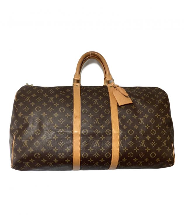 ✨LOUIS VUITTON ビンテージ　キーポル50 中古・古着通販】LOUIS VUITTON (ルイ ヴィトン) キーポル50 ブラウン