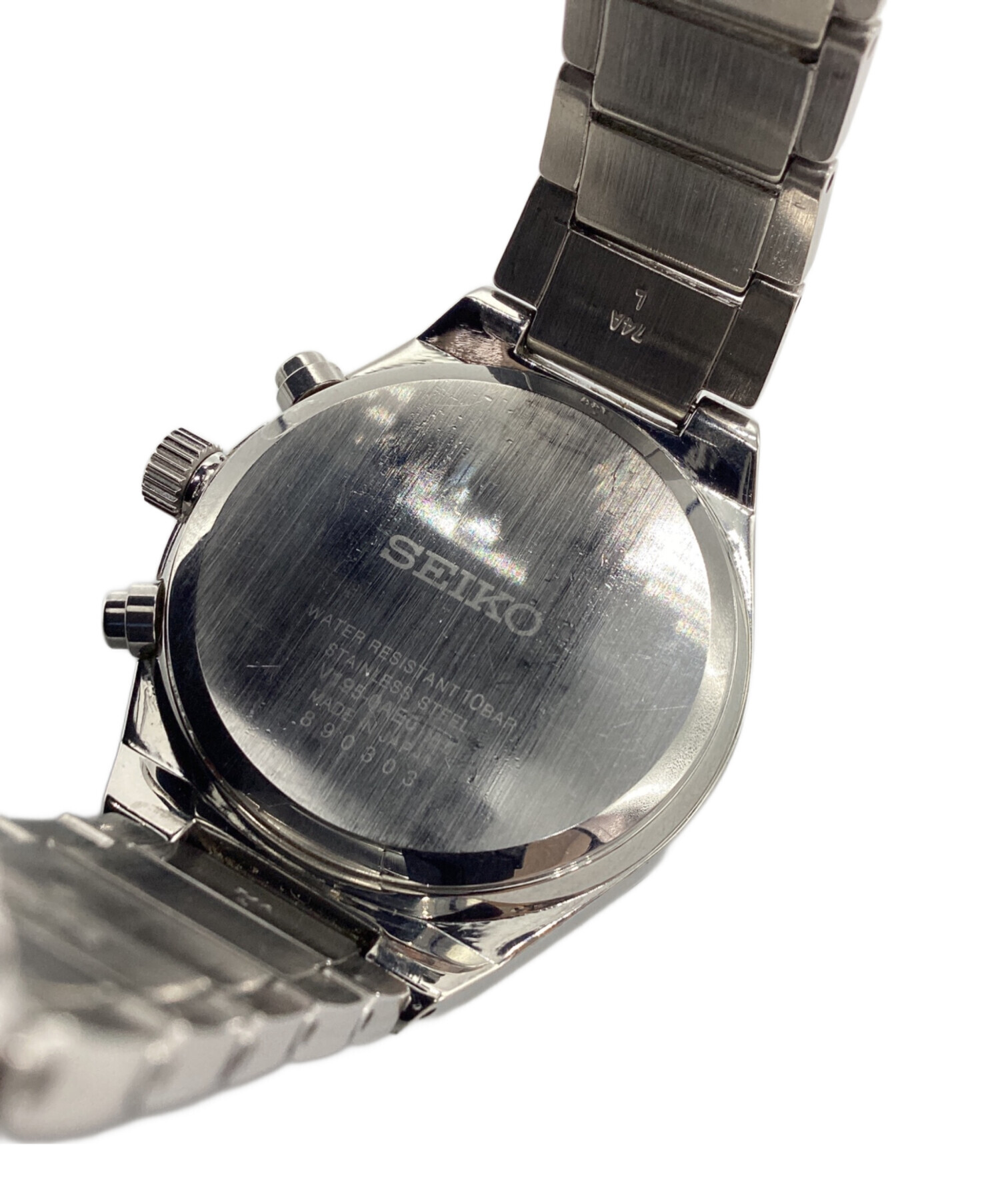 中古・古着通販】SEIKO (セイコー) 腕時計 ブラック｜ブランド・古着 