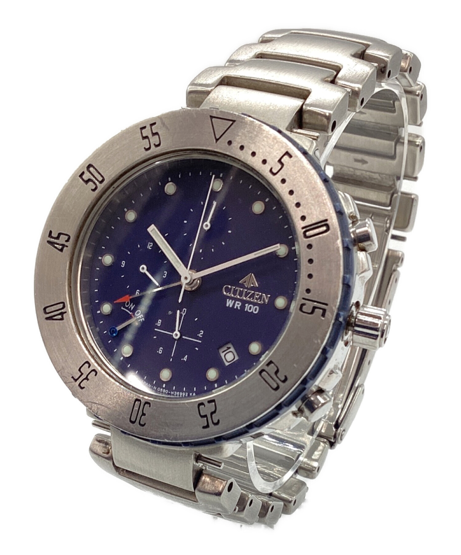 中古・古着通販】CITIZEN (シチズン) 腕時計 ネイビー｜ブランド