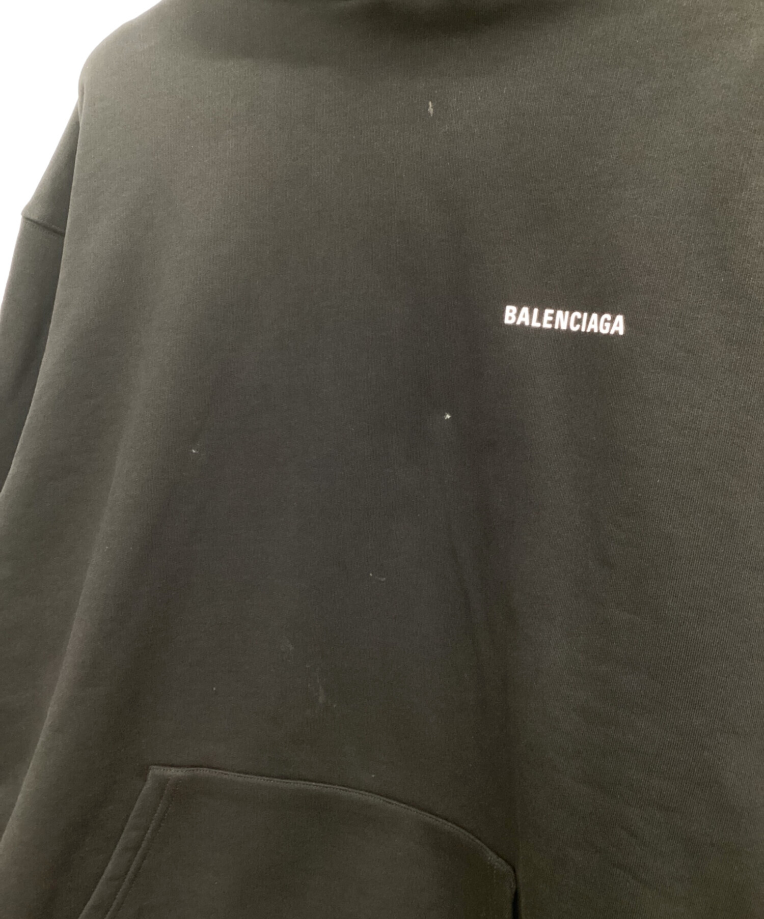 中古・古着通販】BALENCIAGA (バレンシアガ) Logo Medium Fit Hoodie