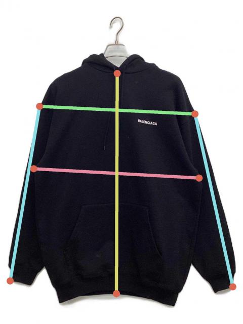 中古・古着通販】BALENCIAGA (バレンシアガ) Logo Medium Fit Hoodie