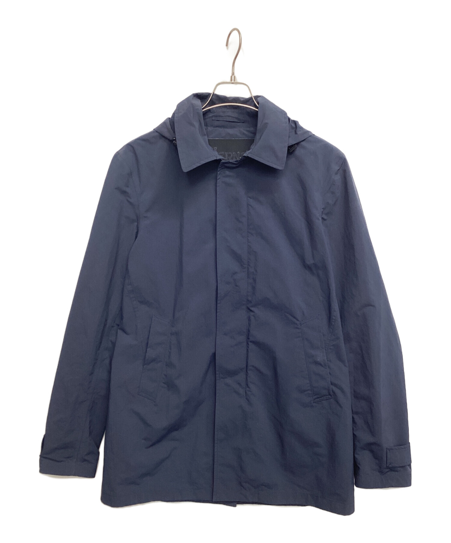 中古・古着通販】HERNO (ヘルノ) マウンテンパーカー ネイビー サイズ 