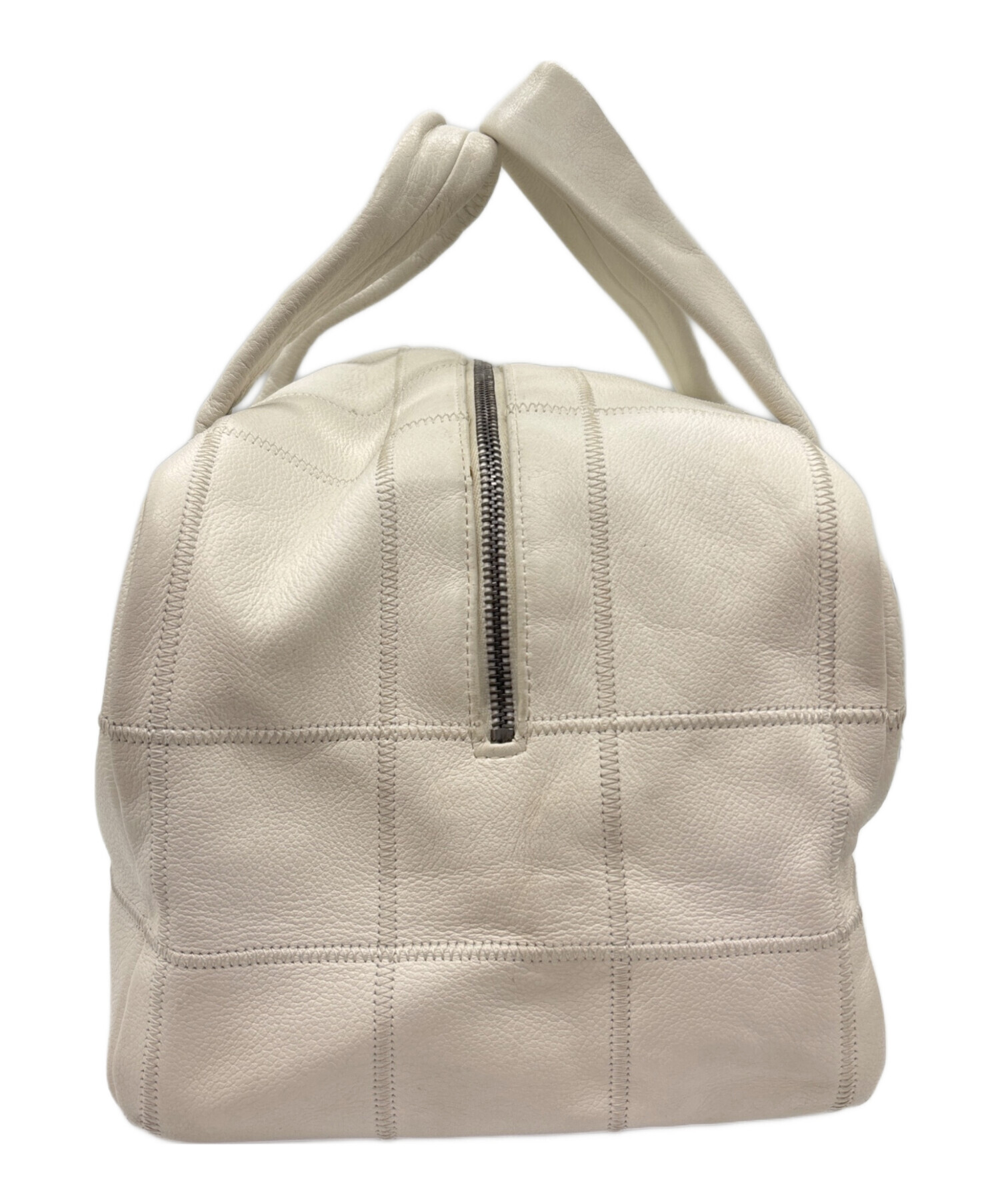 中古・古着通販】CHANEL (シャネル) チョコバー/ハンドバッグ ホワイト