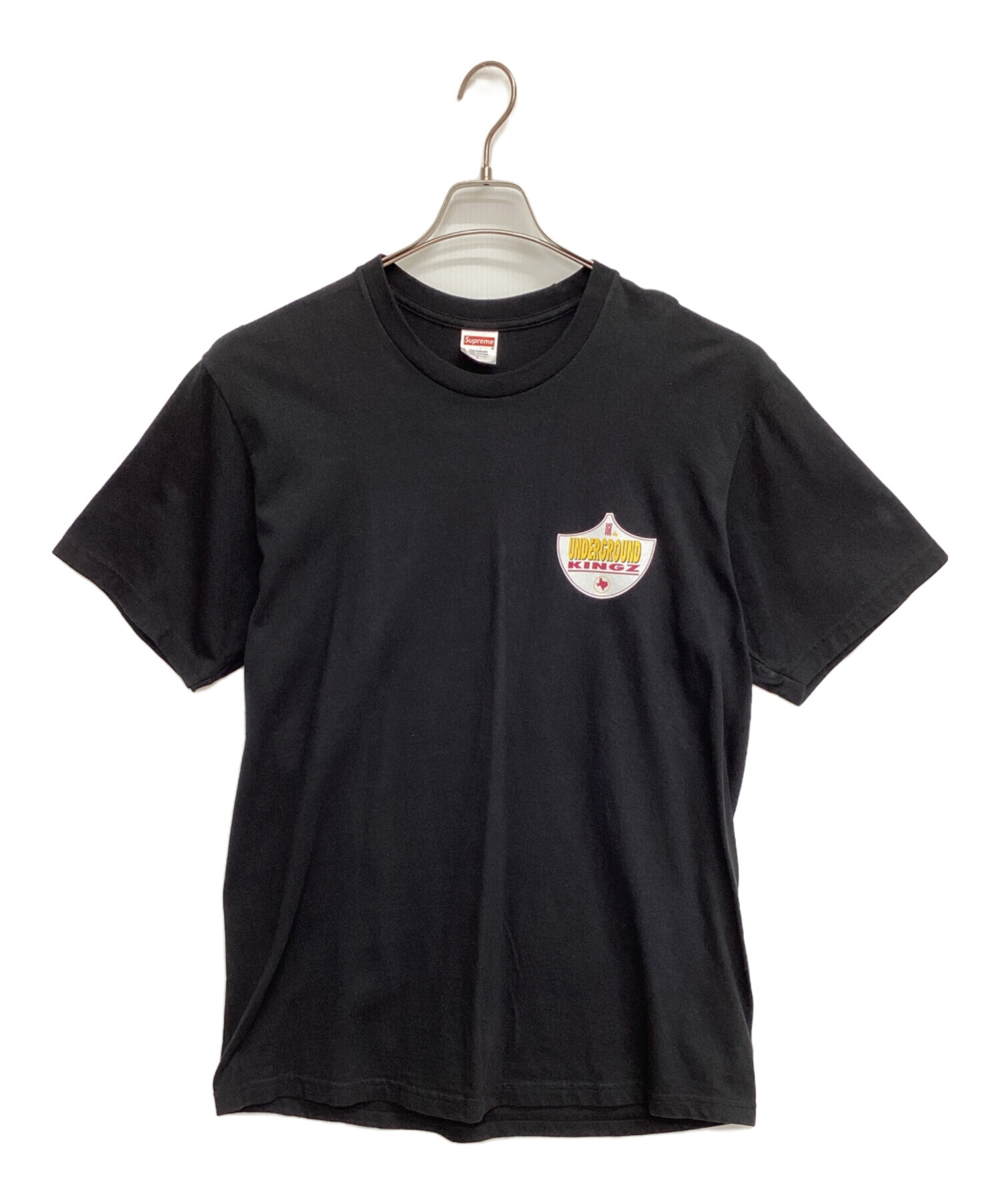 中古・古着通販】Supreme (シュプリーム) 半袖カットソー ブラック 