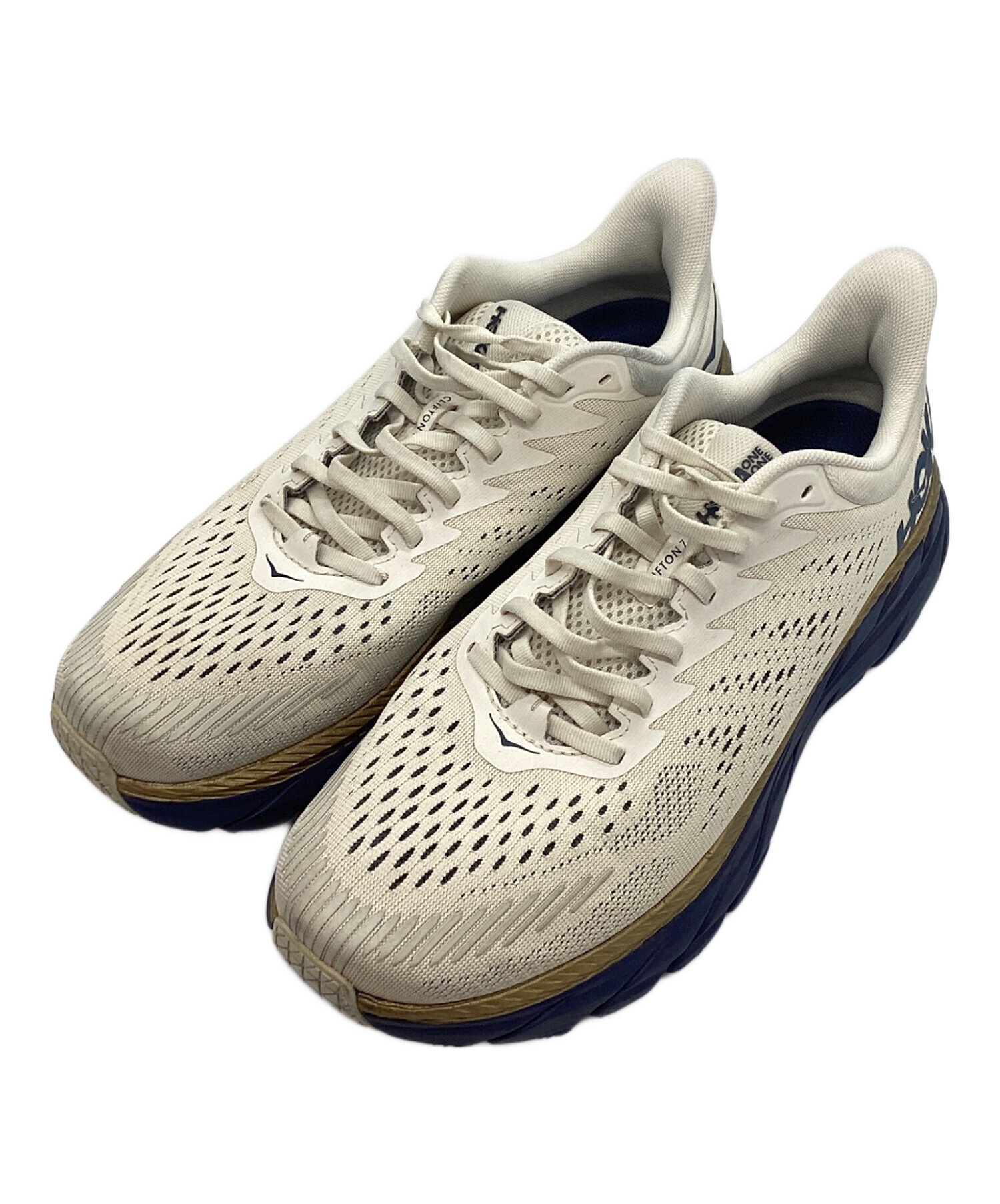 中古・古着通販】HOKAONEONE (ホカオネオネ) CLIFTON 7 ベージュ 