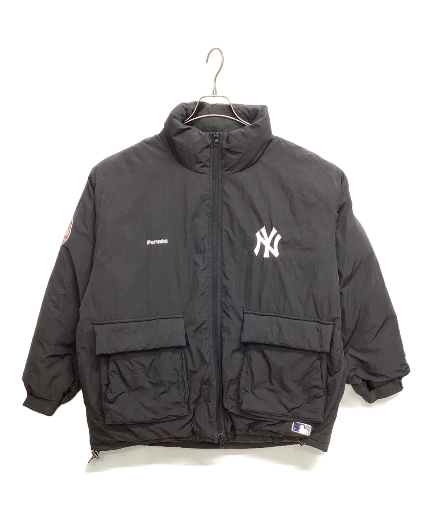 Perushu ダウン Perushu 黒 ダウンジャケット - メルカリ