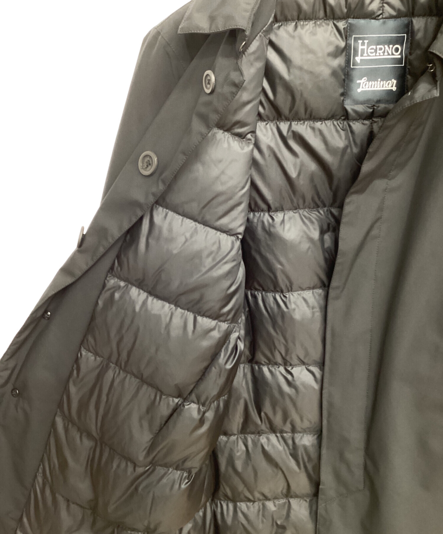 【定価11.6万】HERNO ヘルノ 高品質 ステンカラーコート 50 HERNO ヘルノ ステンカラーコート【大きいサイズあり】 メンズ