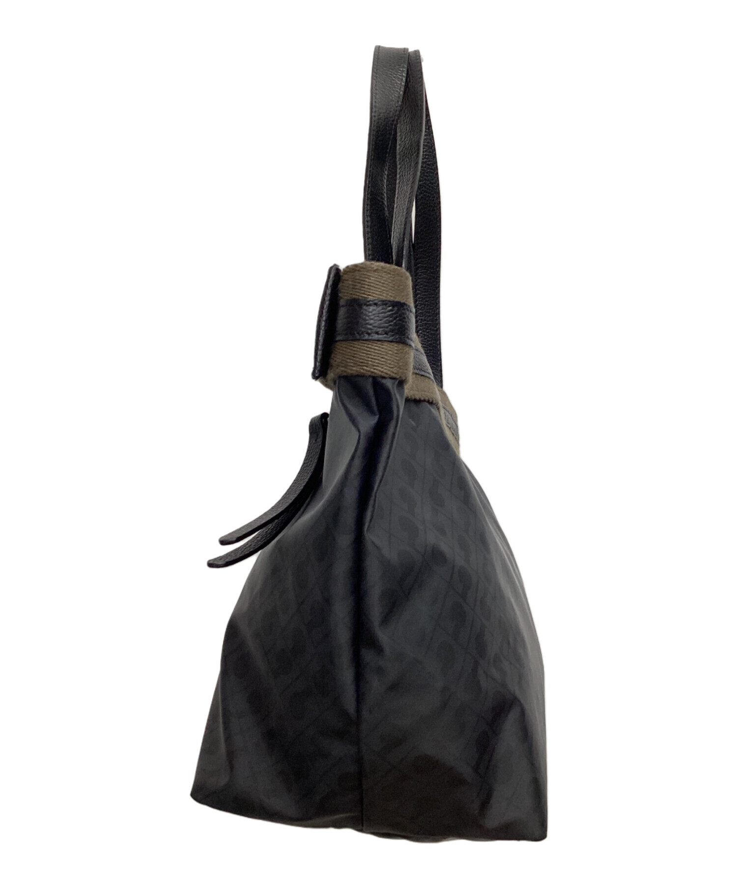 中古・古着通販】GHERARDINI (ゲラルディーニ) ハンドバッグ ブラック 