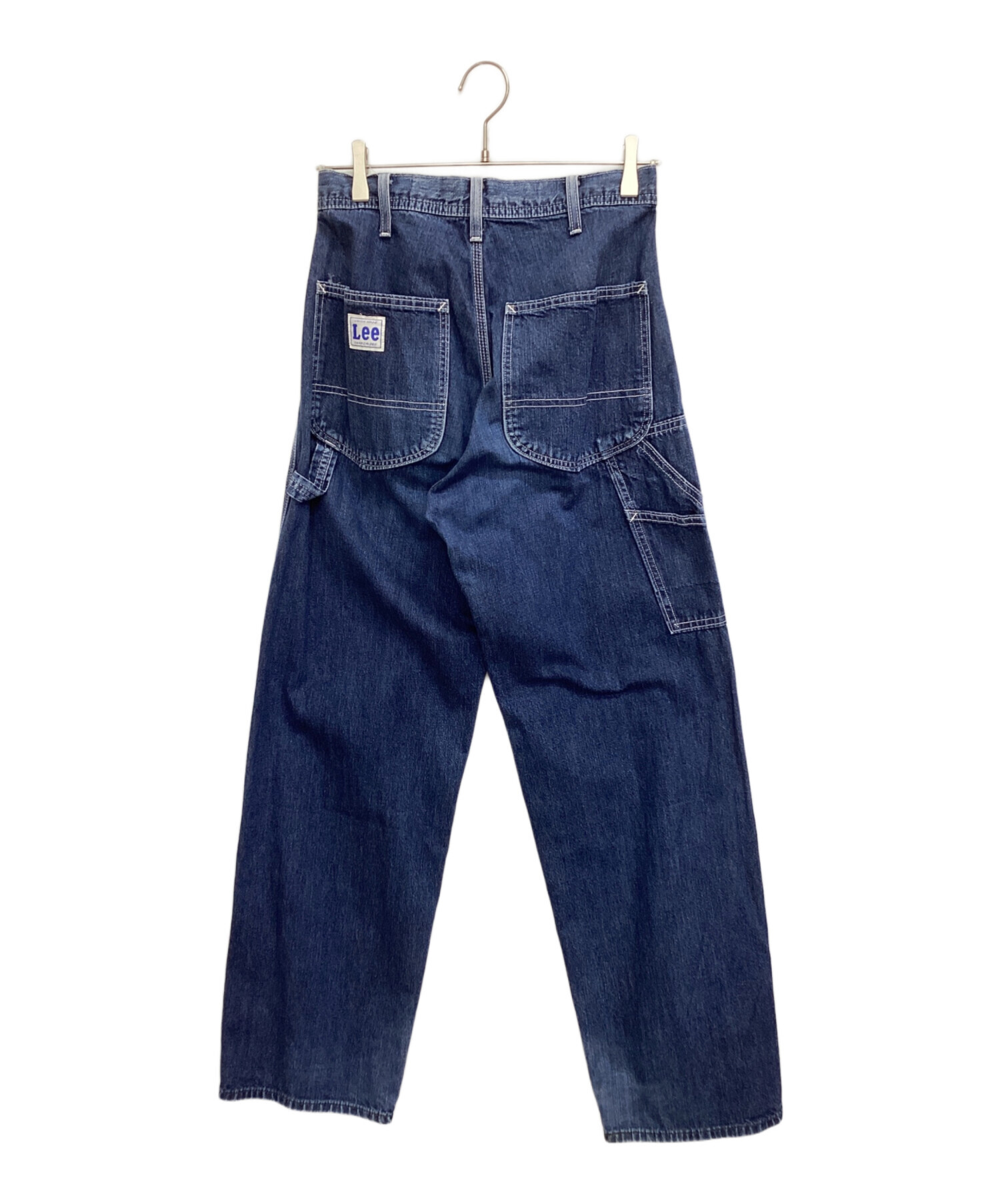 中古・古着通販】LEE (リー) ワイドペインターデニムパンツ ネイビー