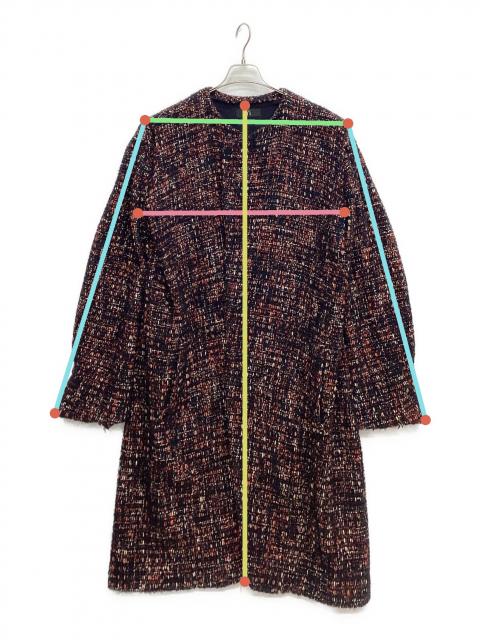 ワイズ　コート 中古・古着通販】Y's (ワイズ) コート ネイビー×オレンジ サイズ:2
