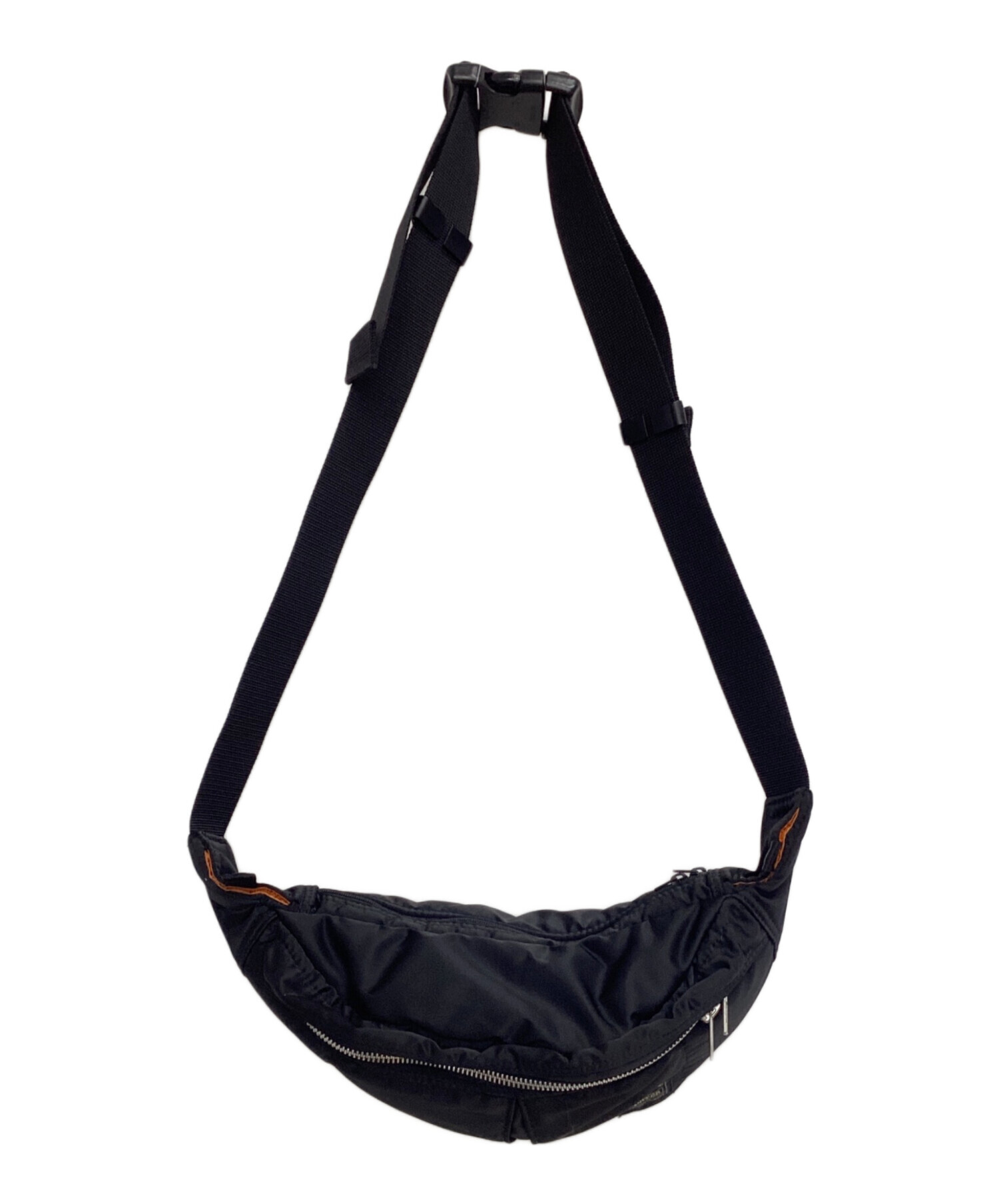 中古・古着通販】PORTER (ポーター) ウエストバッグ ブラック 