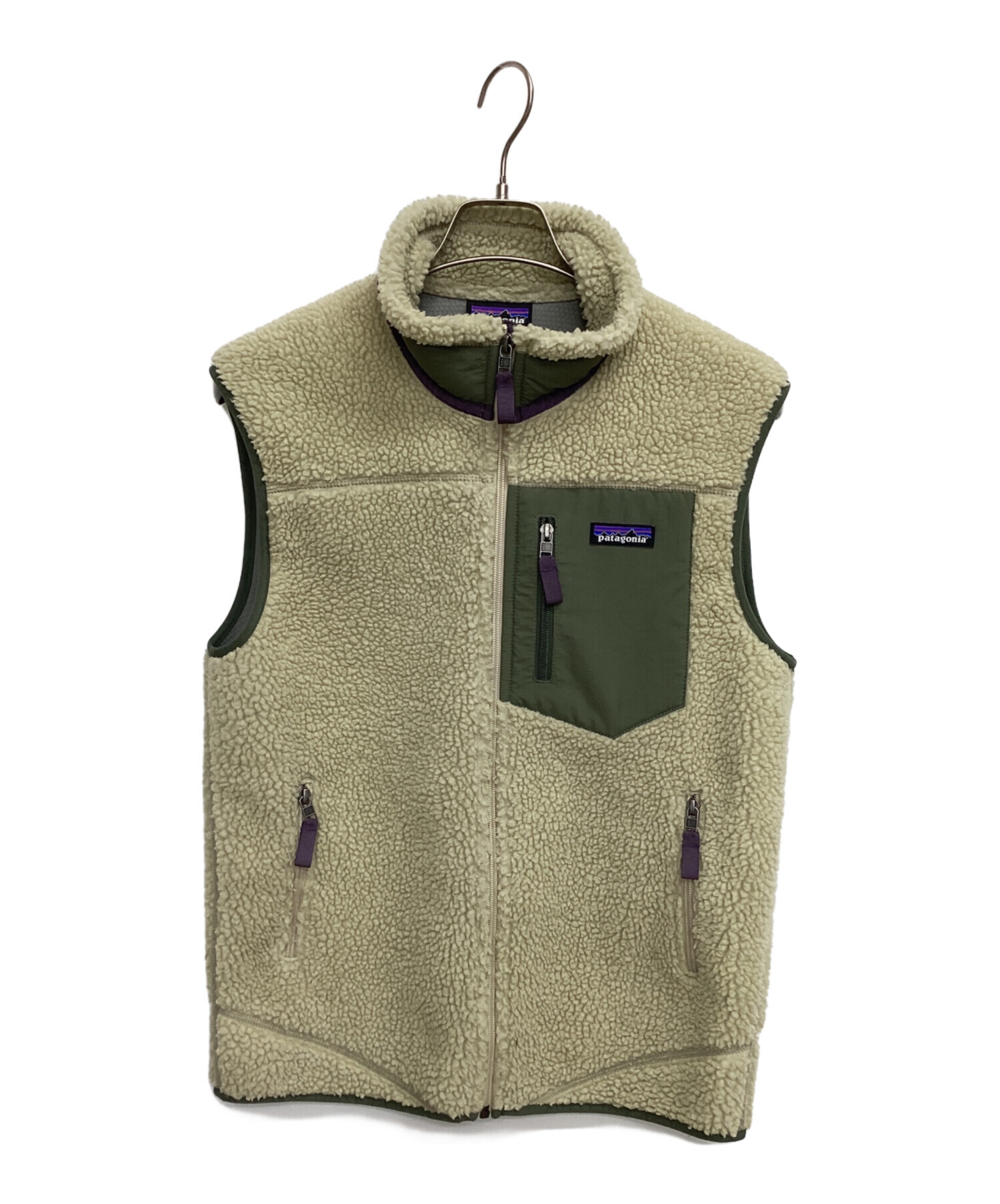 中古・古着通販】Patagonia (パタゴニア) フリースベスト ベージュ 