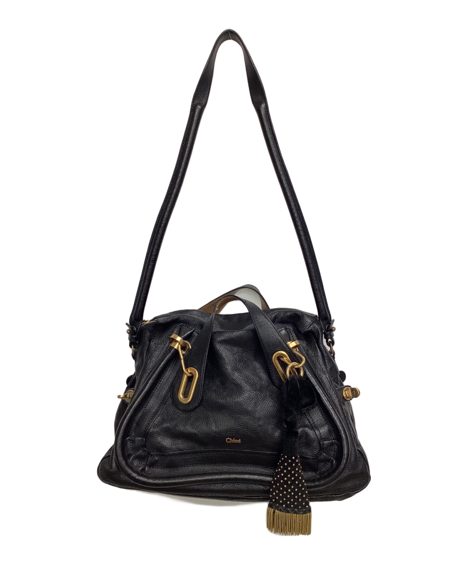 中古・古着通販】Chloe (クロエ) 2WAYバッグ ブラック｜ブランド・古着 