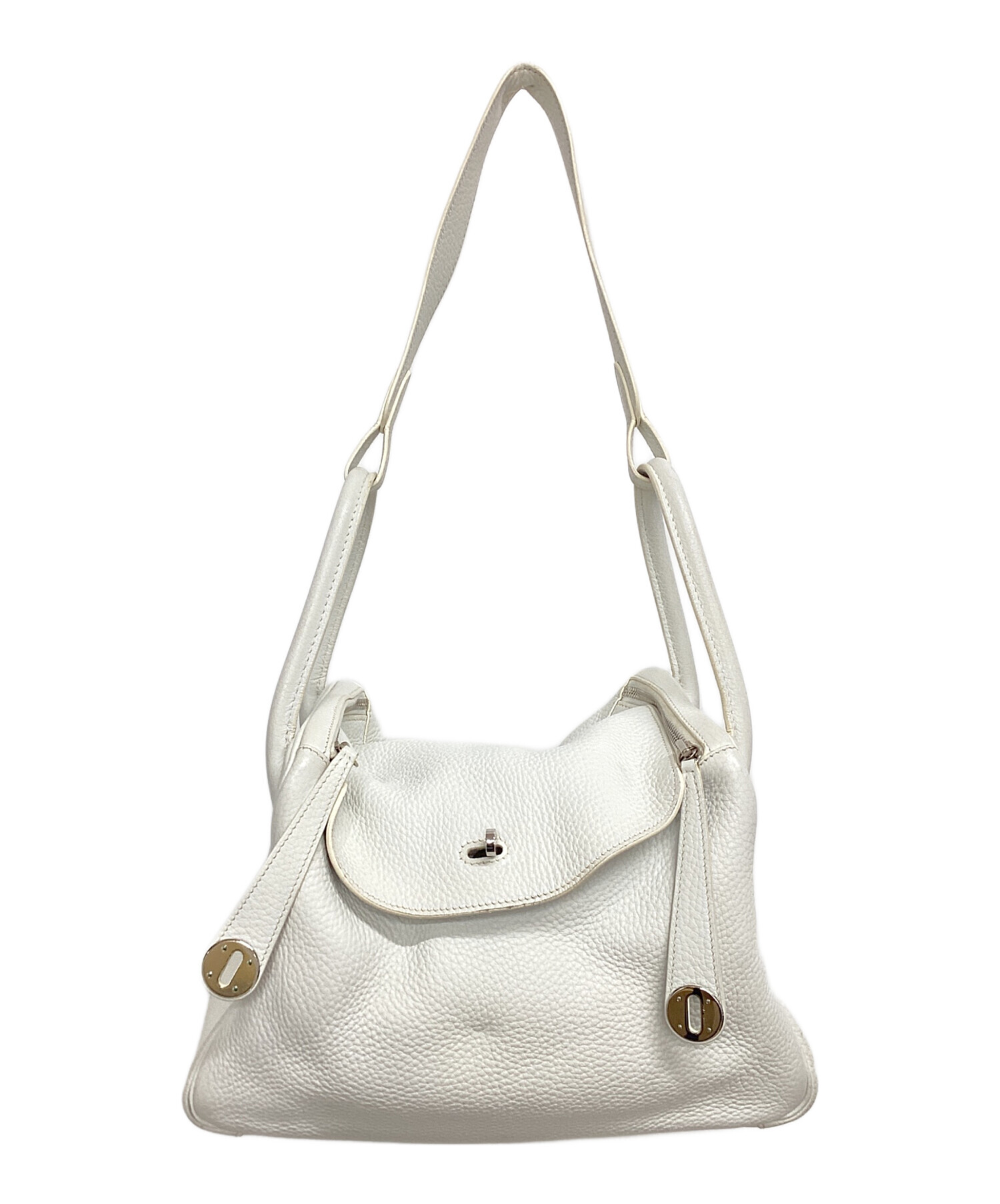 中古・古着通販】HERMES (エルメス) 2WAYバッグ ホワイト｜ブランド 