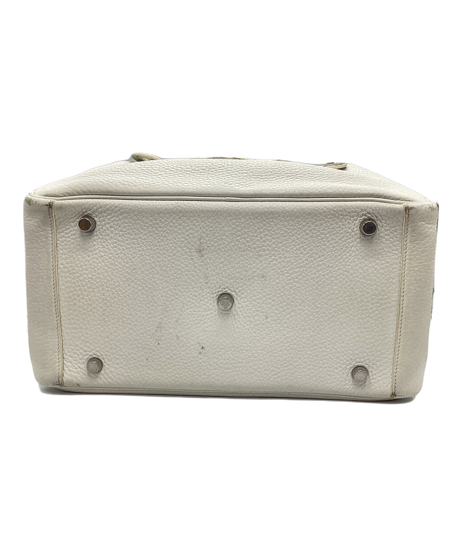 中古・古着通販】HERMES (エルメス) 2WAYバッグ ホワイト｜ブランド 