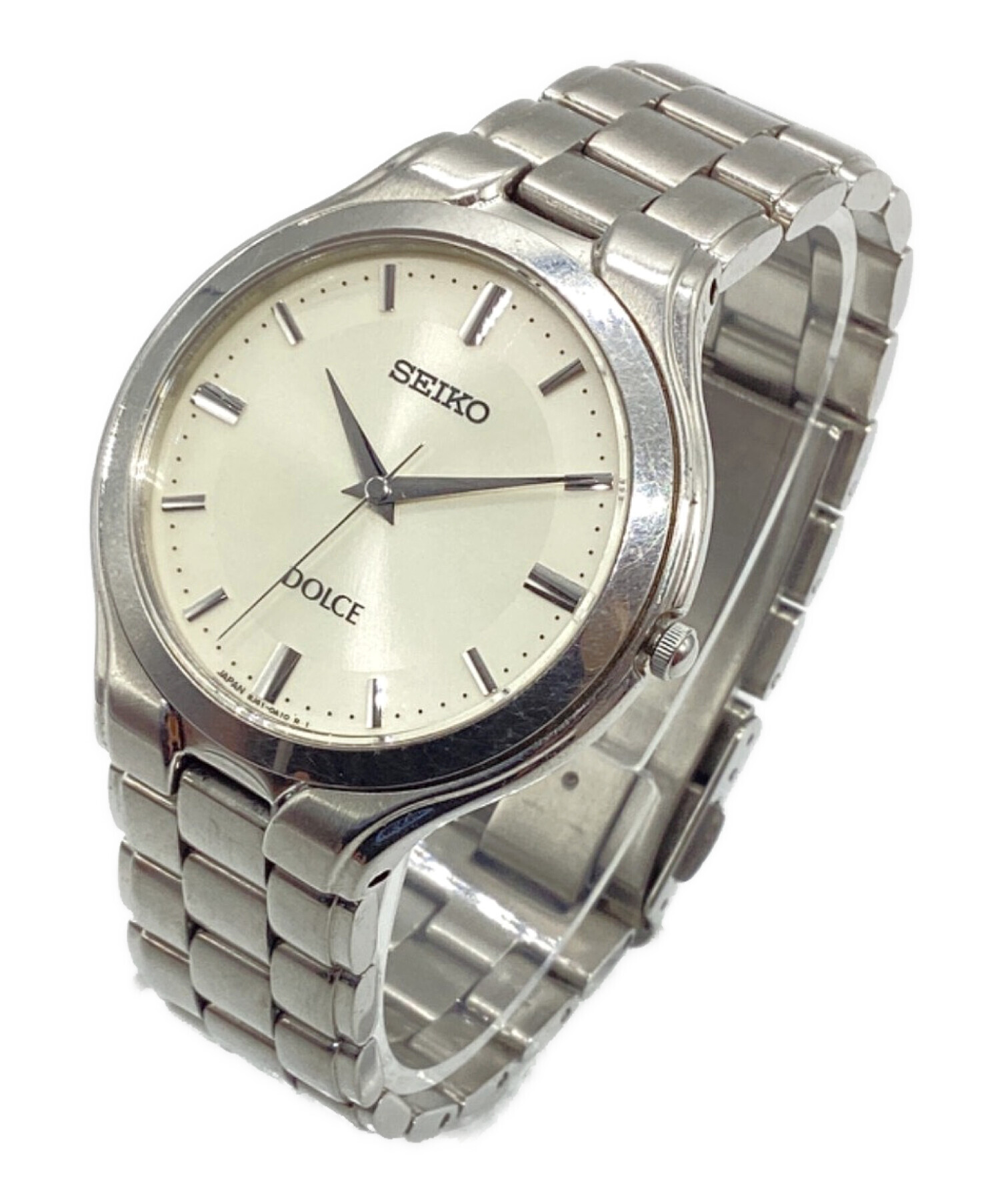 中古・古着通販】SEIKO (セイコー) 腕時計 ホワイト｜ブランド・古着