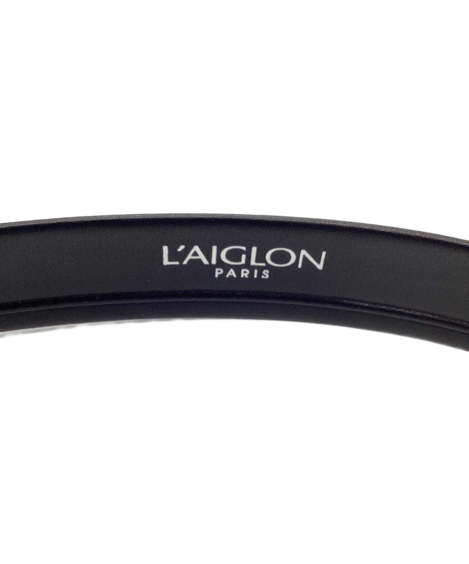 L'AIGLON レグロン ベルト - 黒 【古着】【中古】 中古・古着通販】L'AIGLON (レグロン) レザーベルト ブラック 未使用品