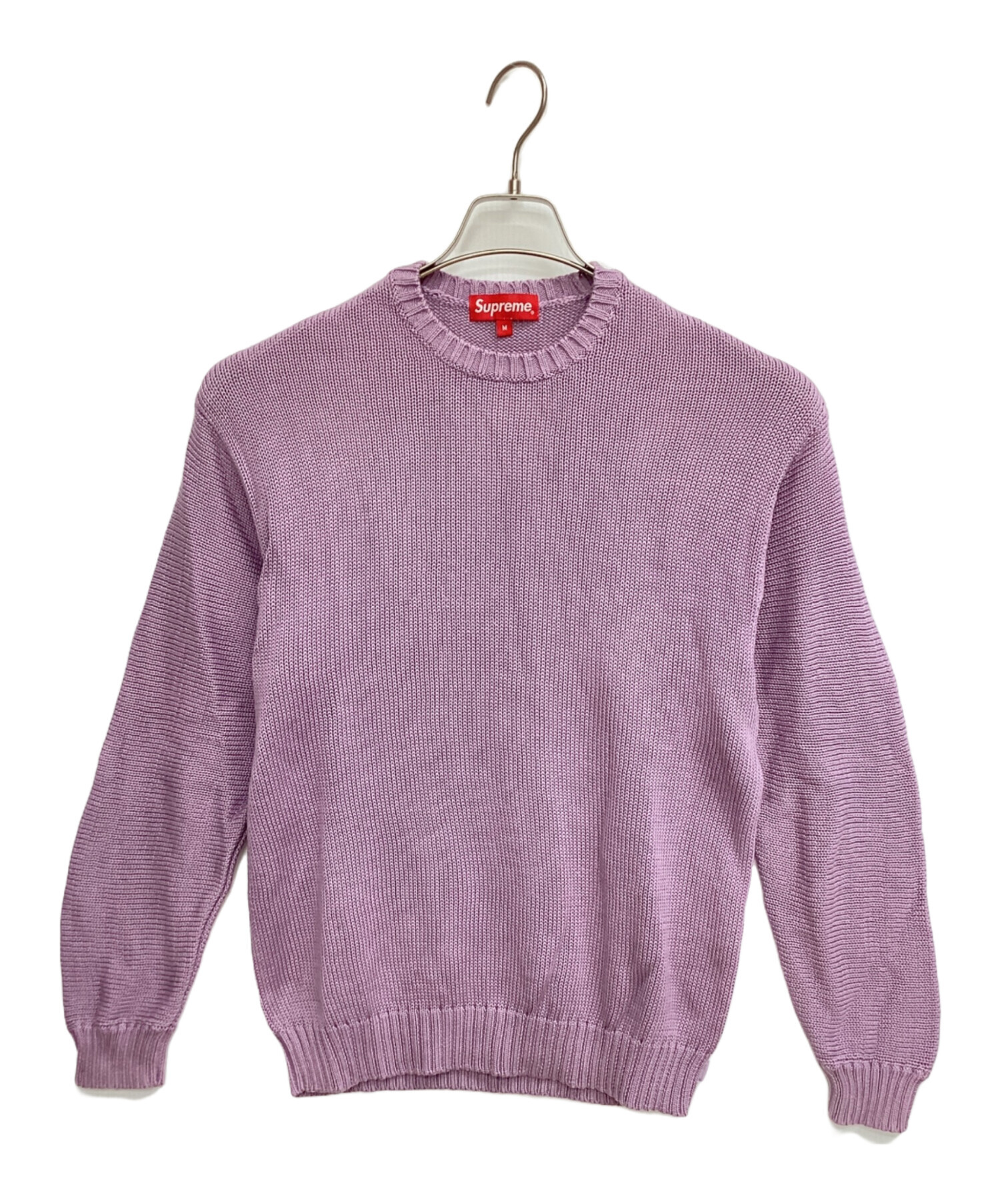 中古・古着通販】Supreme (シュプリーム) 厚手ニット ラベンダー 