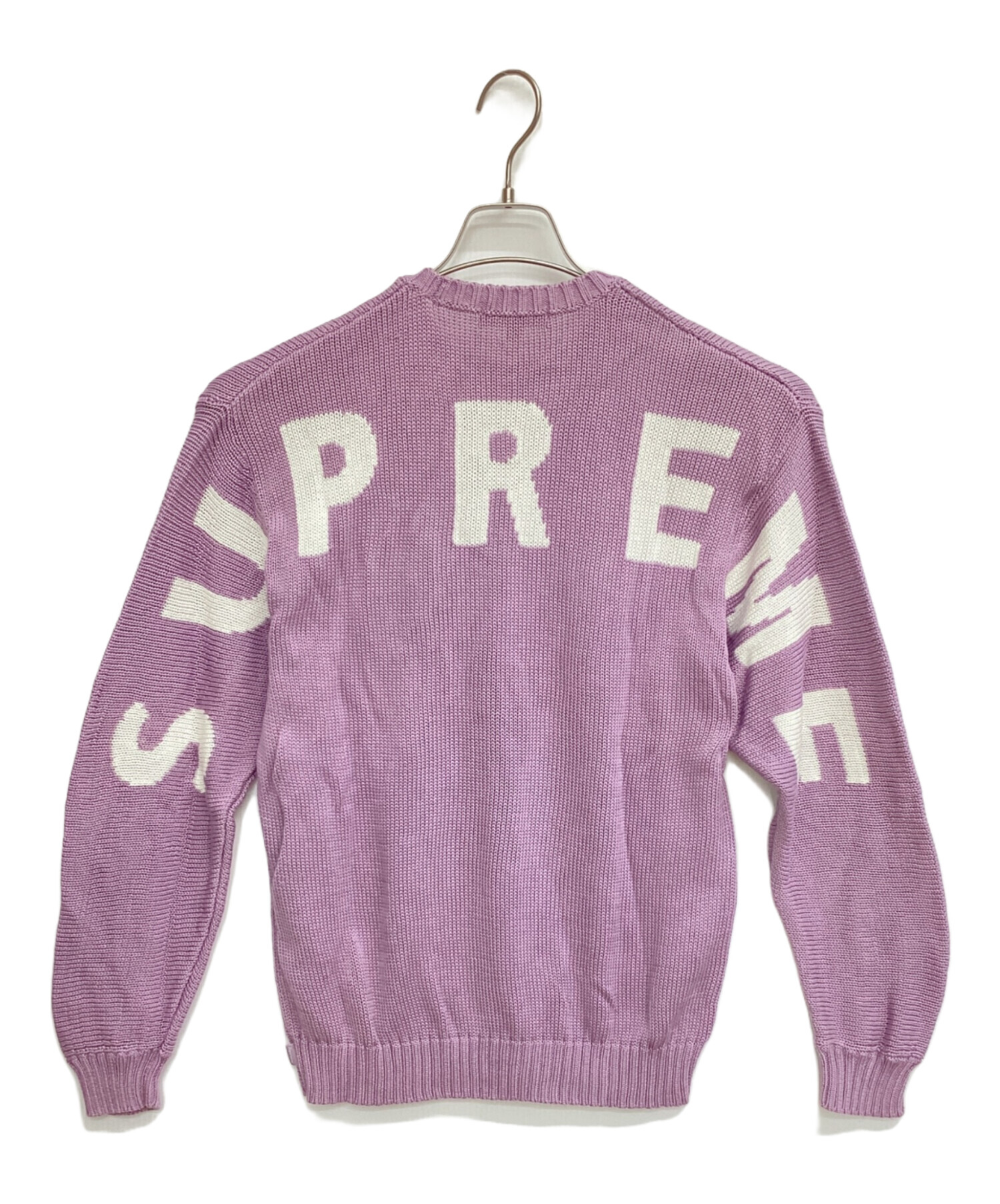 中古・古着通販】Supreme (シュプリーム) 厚手ニット ラベンダー 