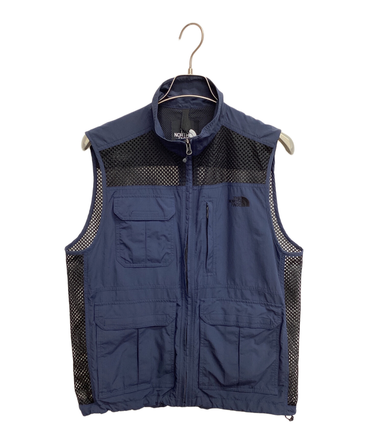 ザノースフェイス　メッシュフライベスト　XL　ネイビー 中古・古着通販】THE NORTH FACE (ザ ノース フェイス) メッシュベスト