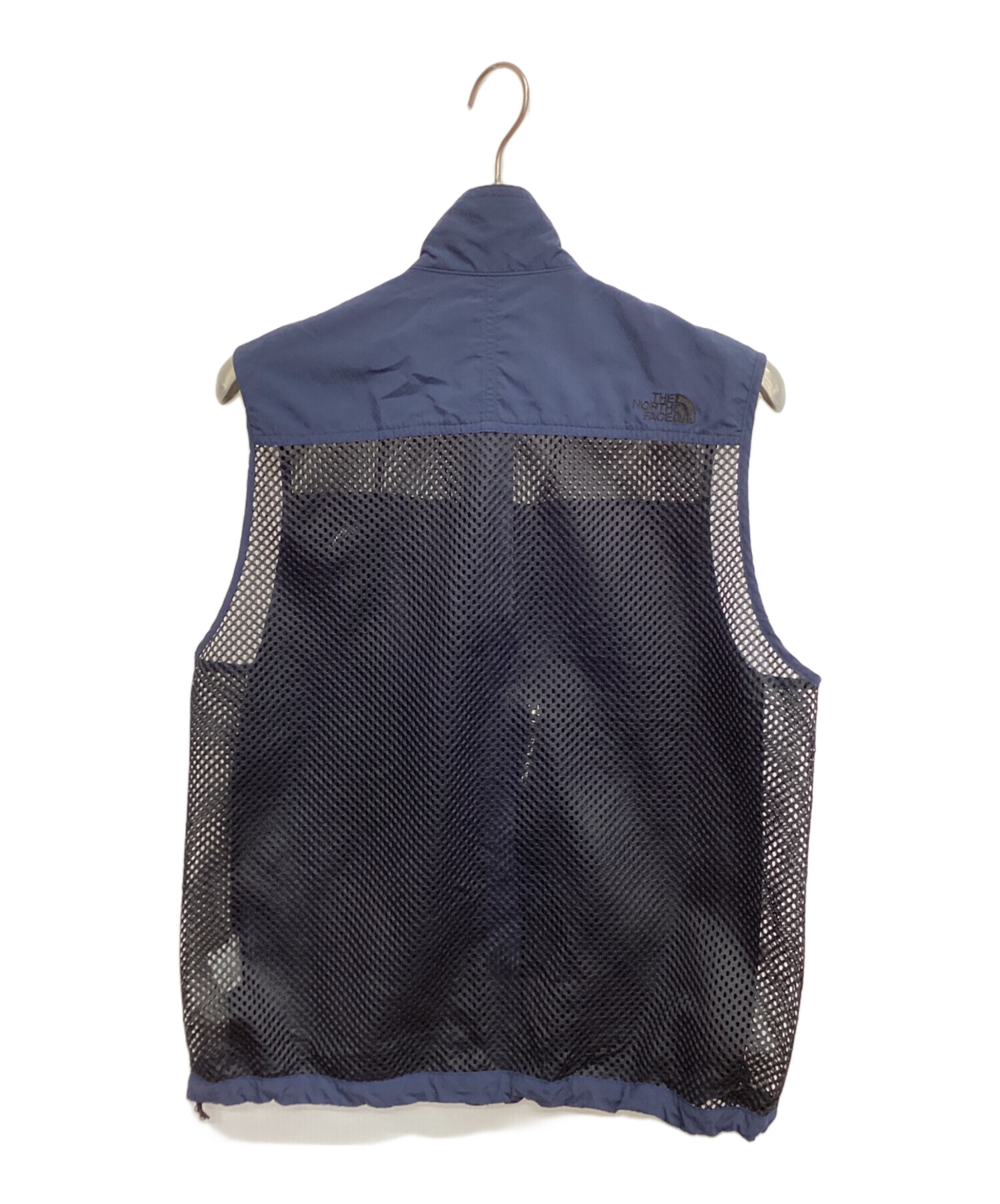 THE NORTH FACE メッシュベスト M ネイビー 中古・古着通販】THE NORTH FACE (ザ ノース フェイス) メッシュベスト